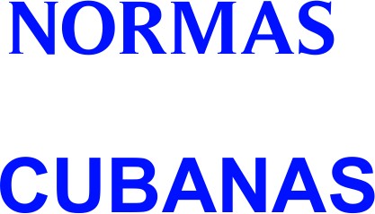 normas cubanas